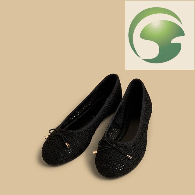 Giày Ballerina Slip-On Nơ Thời Trang AFL Max