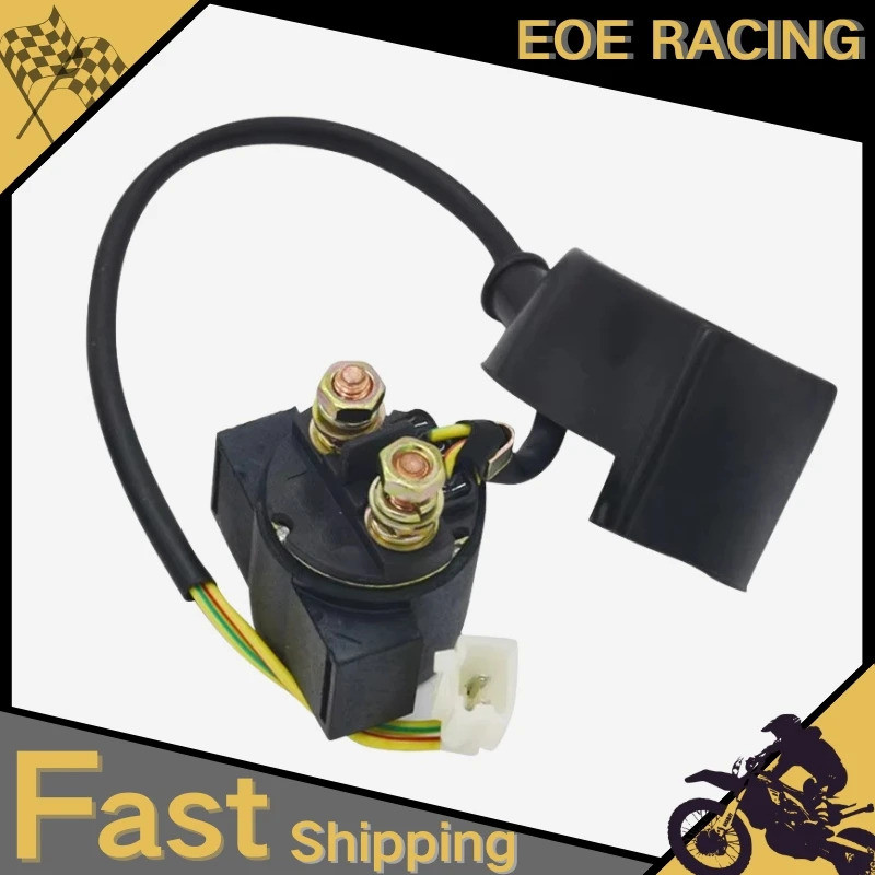 12V Xe Máy Khởi Động Từ Rơ Le Khởi Động Rơ Le Cho Xe Honda GY6 4 Thì 50cc 150cc 200cc 250cc Go Kart 