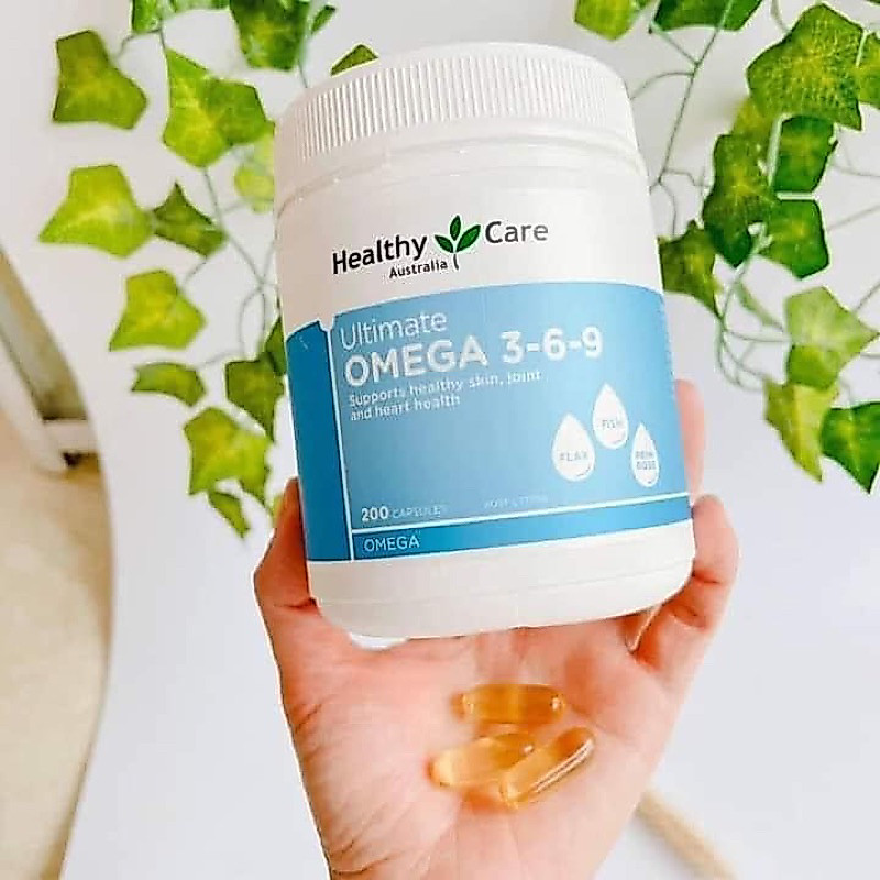 Viên uống Omega 369 heathy care hàng chính hãng Úc