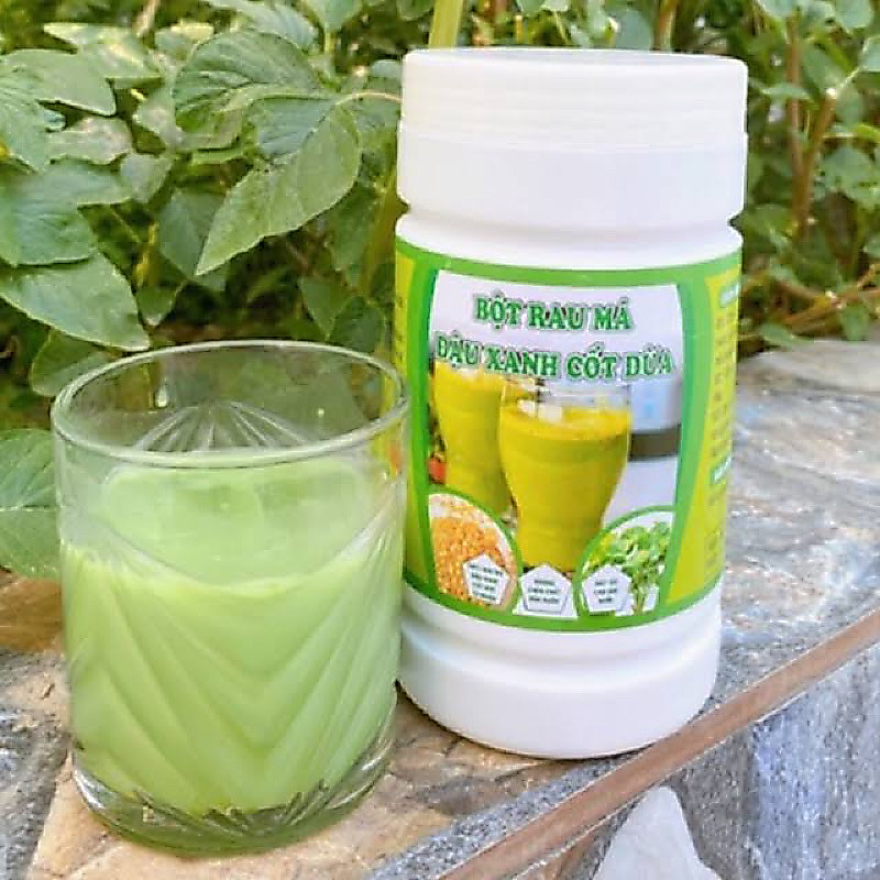 500G Bột rau má đậu xanh cốt dừa