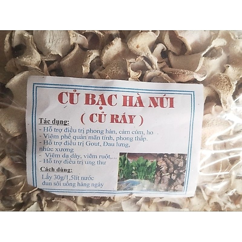 Củ ráy khô ( củ bạc hà núi) túi 1kg