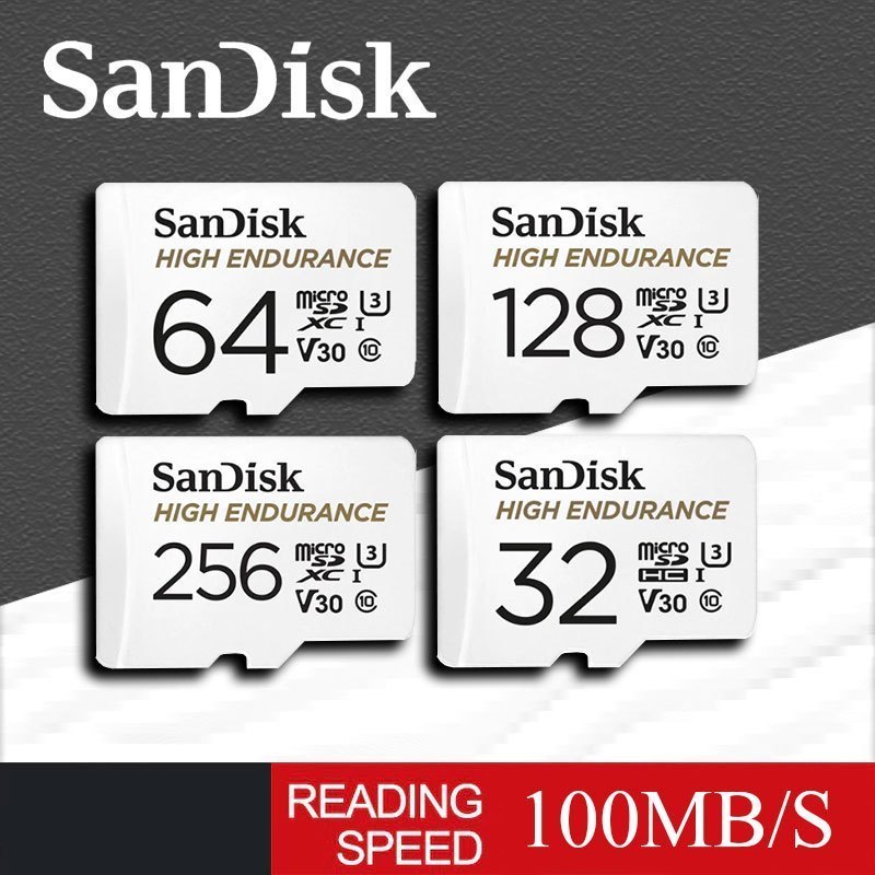 Thẻ nhớ MicroSDXC Sandisk High Endurance 32GB - 64GB - 128GB - 256GB