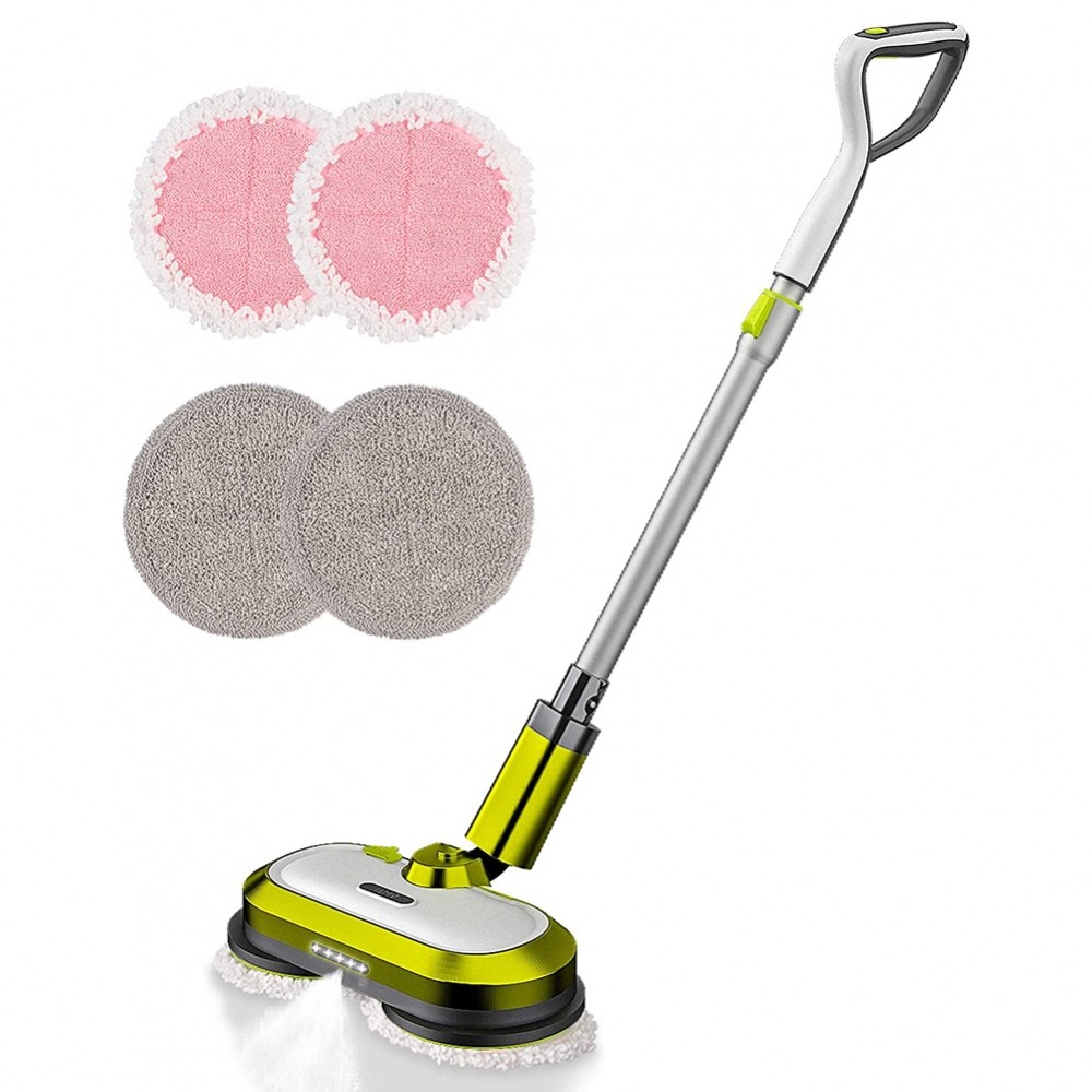 [DOLLDOLL-VN]Cleaning Pads 2PCS Cordless Electric Mop Mop Cloth Waxing Pads Hardwood Floor