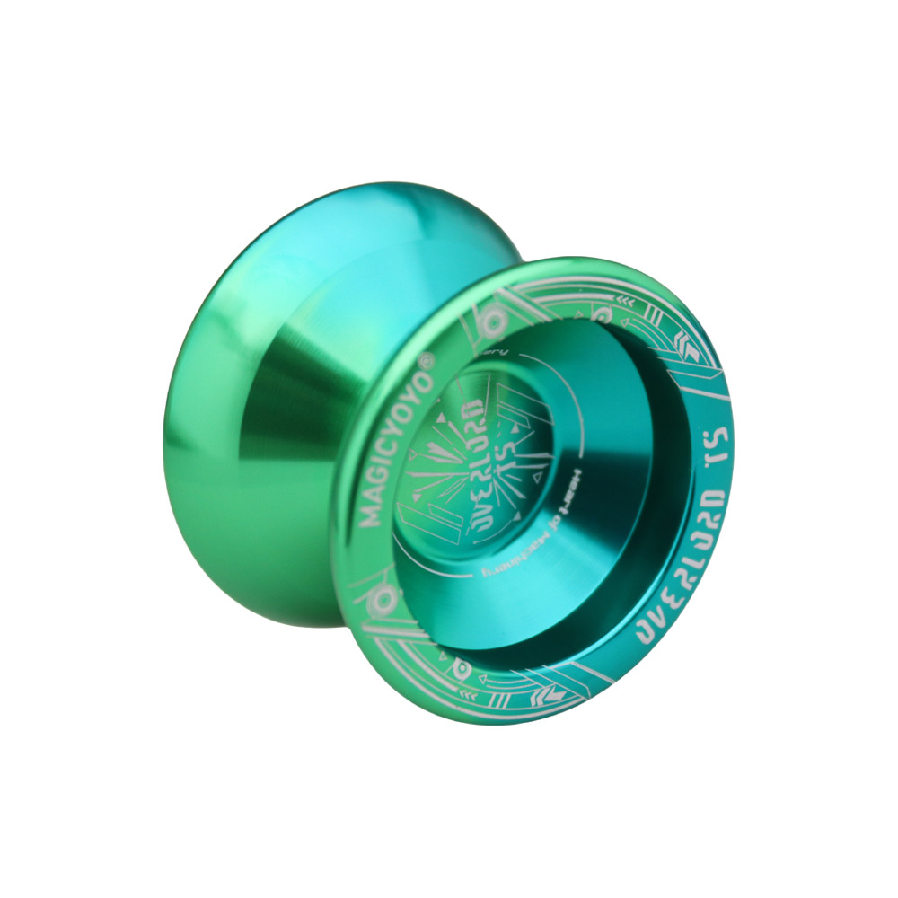 Magic Yoyo T5 Magic Yoyo T5 Luba Phiên bản nâng cấp Hợp kim chuyên nghiệp Xuất khẩu Yoyo Free Shaft 