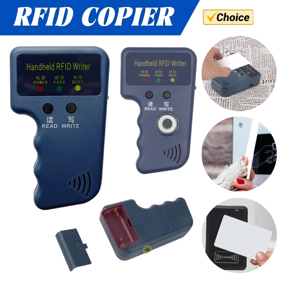Máy GHI Thẻ Từ ID+IC 125Khz, Máy Sao Chép Thẻ Từ Thang Máy, Máy Copy Thẻ Từ RFID.