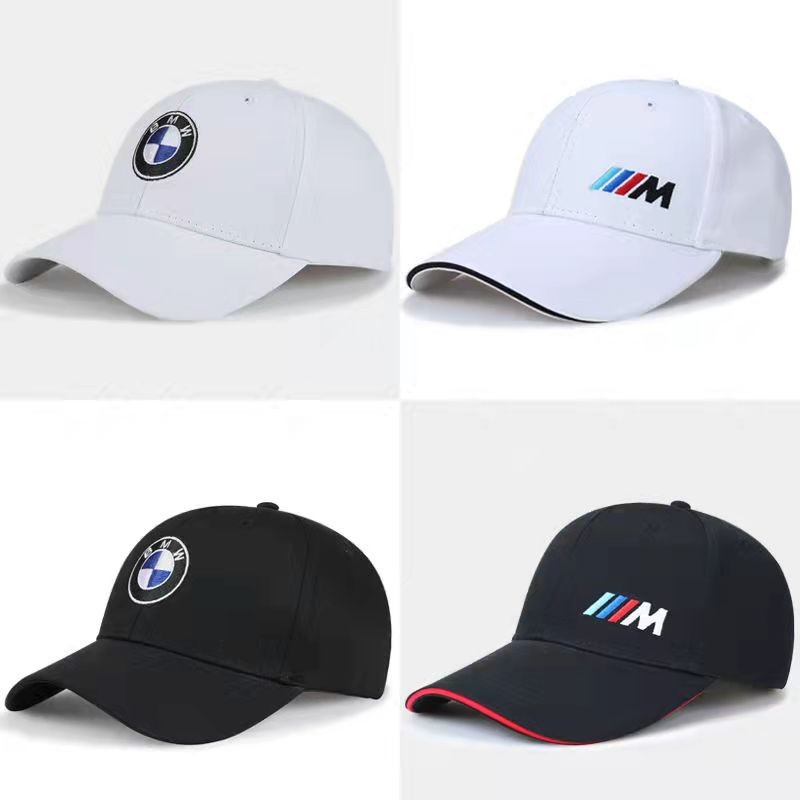 Nắp Xe BMW Đua Mũ BMW Mũ Lớn Mái hiên Hoa Văn golf Mũ Bóng Chày Nữ F1 Đua Mũ Cao Cấp Nam