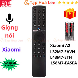  Remote điều khiển tivi Xiaomi Mã 02 giọng nói điều khiển TV Xiaomi Smart - Tặng kèm pin - TH Lee 