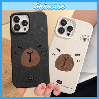  Ốp Lưng iPhone TPU Hoạ Tiết Da Mềm Capybara Chống Sốc Chống Bẩn Cao Cấp - iP X XS 11 12 13 14 15 16 17 Plus Pro Max Air 