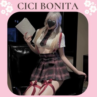  Cosplay Nữ Học Sinh Đồ Ngủ Hóa Trang Nữ Sinh Sexy Kèm Cà Vạt Siêu Yêu CP215 CICI BONITA HCM 