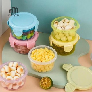 [KOQZM] 1 / 3 / 6 Hộp Bảo Quản Mini Cấp Thực Phẩm Bổ Sung Cho Bé Nước Sốt Gia Vị Bao Bì Hộp Bảo Quản Lò Vi Sóng [Mới]
