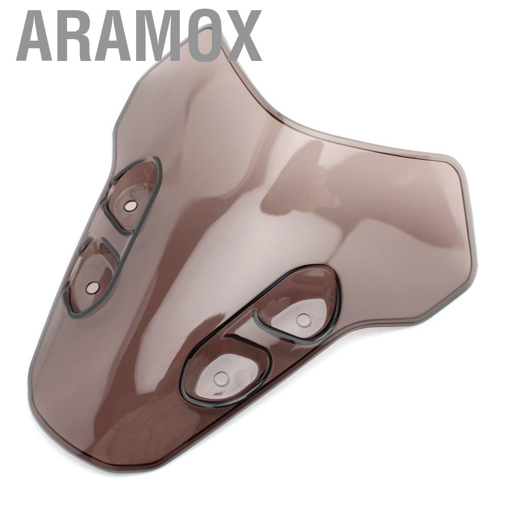 Aramox Motorcycle Kính chắn gió phía trước kính chắn gió Mặt trước Không khí làm lệch hướng thay thế