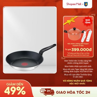 Chảo chiên inox chống dính đáy từ Tefal Primary 20/24/26/28cm - Hàng chính hãng -Giao hỏa tốc 2H HCM