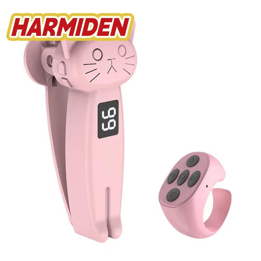 HARMIDEN Electric Auto Page Turner, Thiết bị bấm ngón tay tắt tiếng Mini, Click nhanh Bộ nhấp chuột 