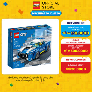 LEGO CITY 60312 Xe cảnh sát (94 chi tiết)