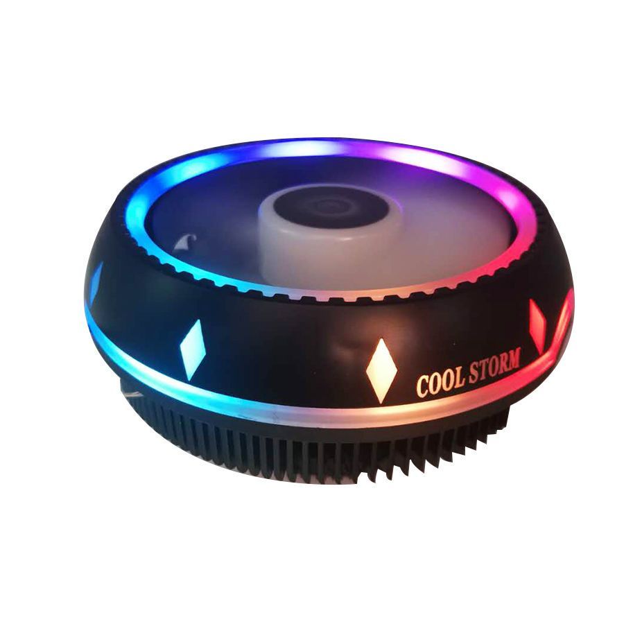 R RGB Tự Động Đổi Màu CPU Tản Nhiệt UFO Tản Nhiệt CPU Quạt Tản Nhiệt CPU CPU Tản Nhiệt Đa Năng Làm M
