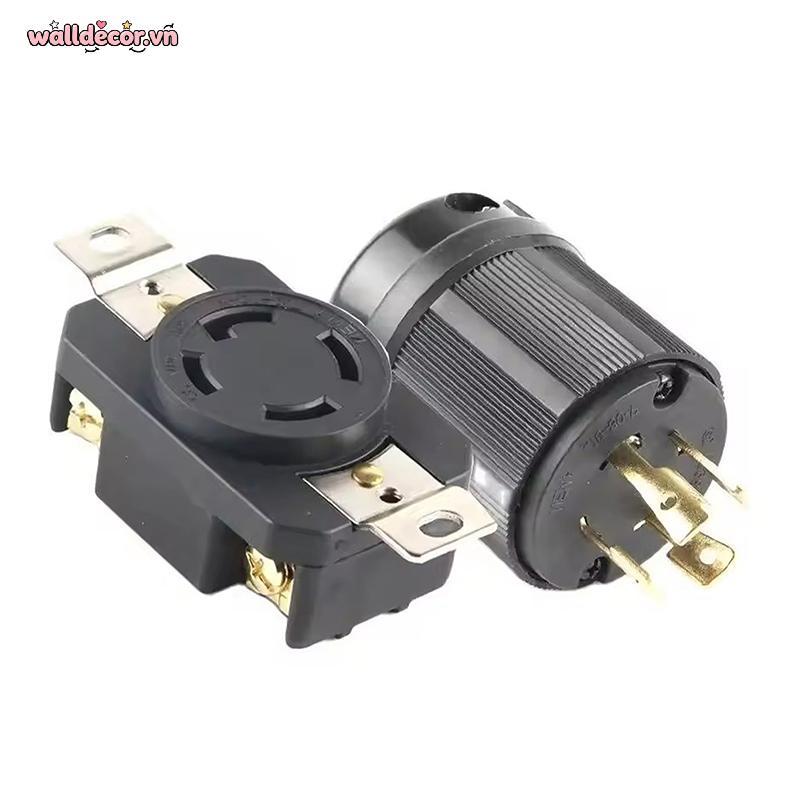 Wa Heavy Duty 30A NEMA L15-30P L15-30R Cắm Cho Thiết Bị Điện Trong Nhà Máy VN