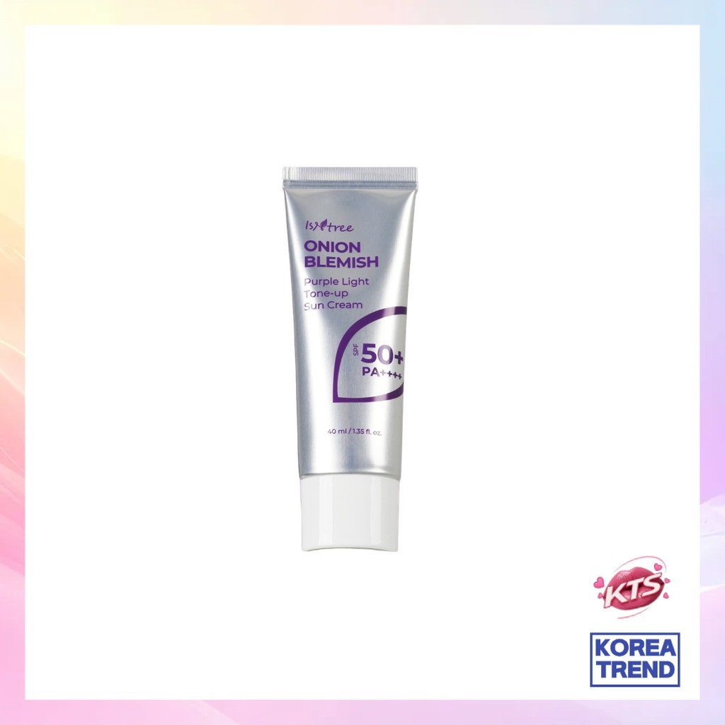 ISNTREE [Daiso] Kem chống nắng Istree Onion Purple Light SPF50 + / Kem chống nắng Hàn Quốc / Chăm só