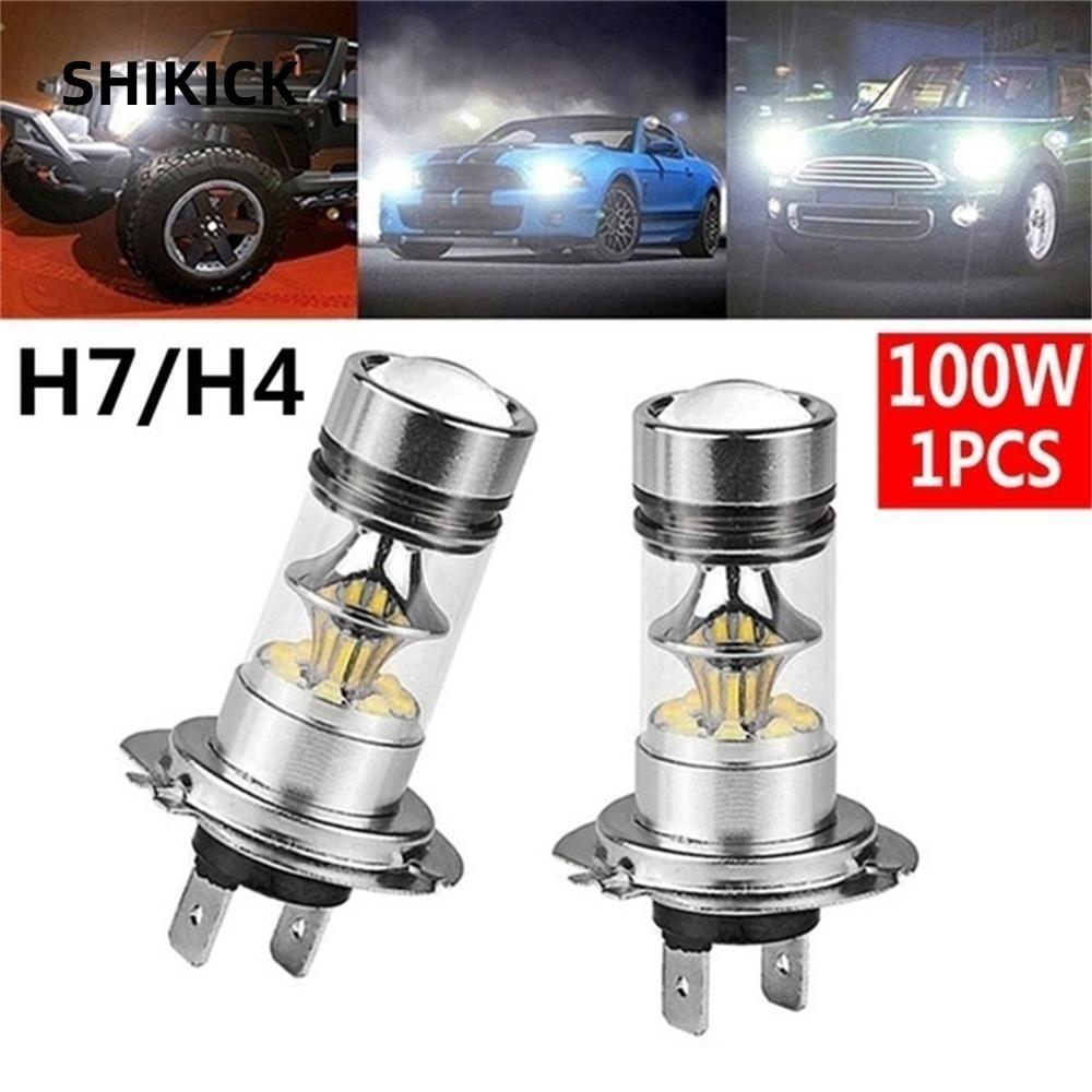 Đèn lái SHIKICK H4 H7 Đèn trắng 100W