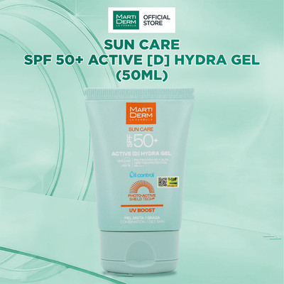 Kem Chống Nắng bảo vệ toàn diện cho người chơi thể thao - MartiDerm SPF 50+ Active [D] Hydra Gel