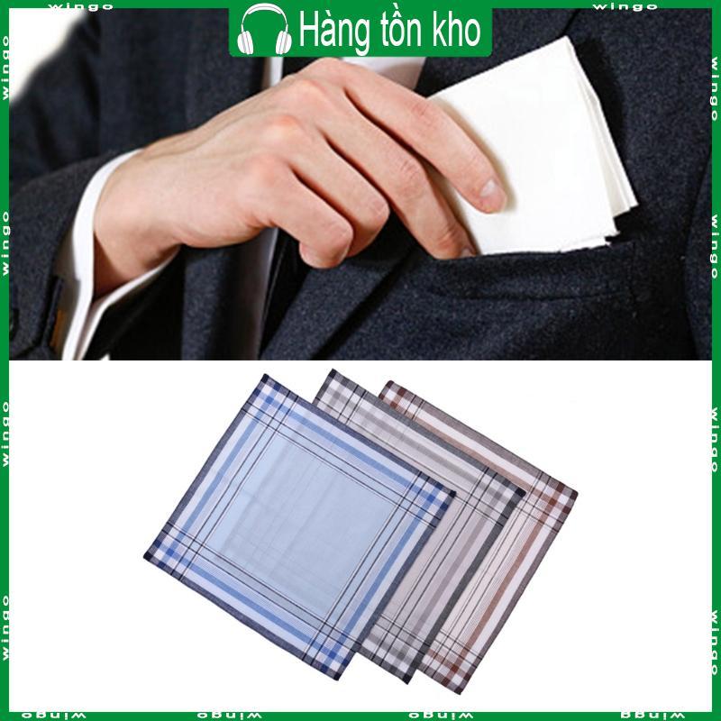 WIN 40x40CM Khăn Tay Cotton Cho Người Lớn Lớn Lớn Vuông Bandanas Nhiều Sử Dụng Khăn Mặt Nam Mồ Hôi V