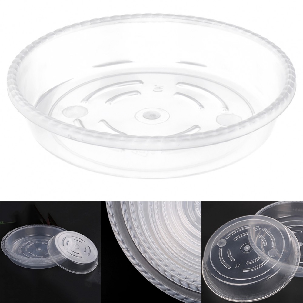 [DOLLDOLL-VN]Plant Saucers 12 Inches 8 Inches Round Flower Pot Bottom Support Tray Base