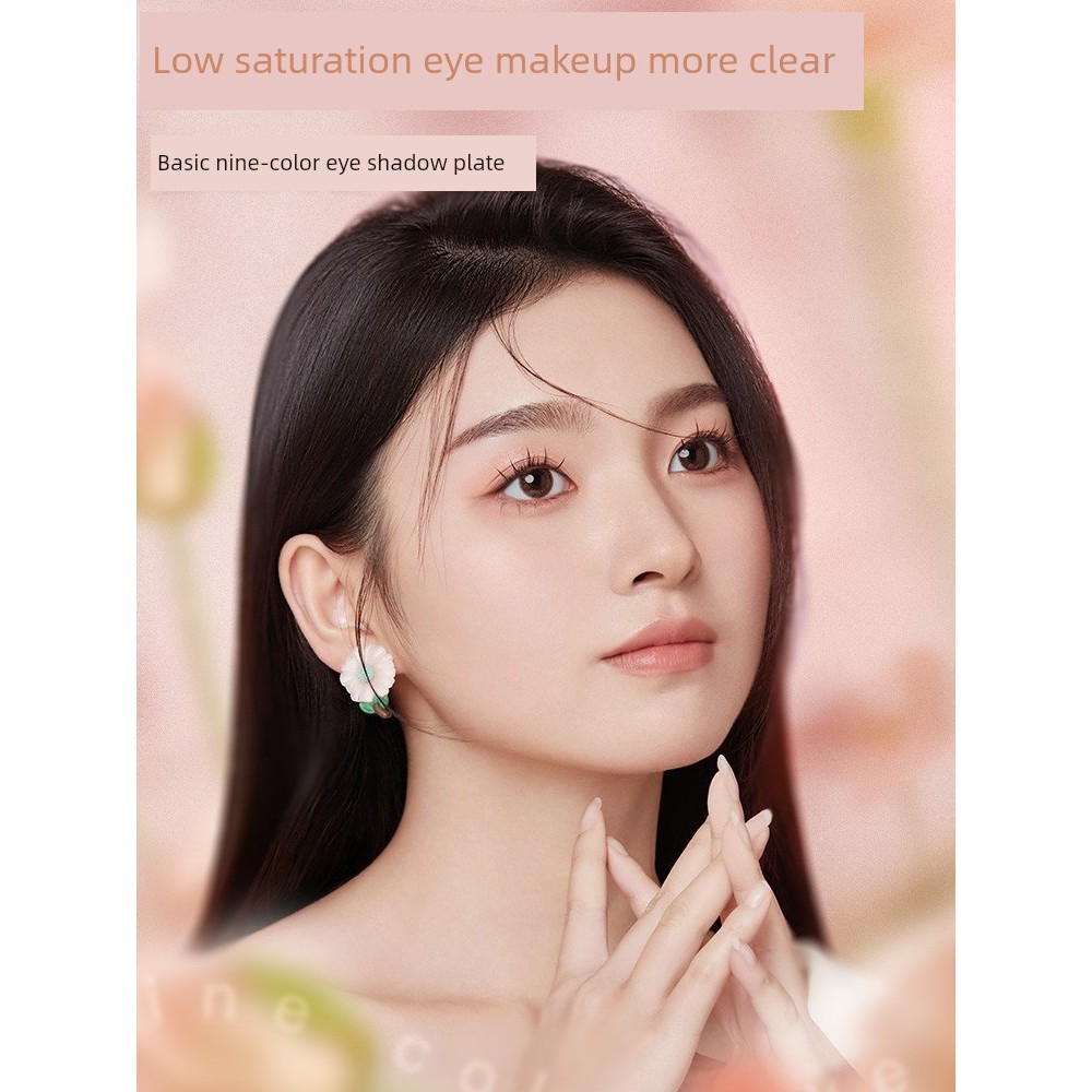 phấn mắt bảng phấn mắt Bảng phấn mắt chín màu Spenny Matte Non-Makeup