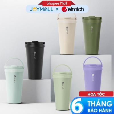 Ly giữ nhiệt inox 304 Elmich EL-8380 510ml, Hàng chính hãng, giữ nóng 6h giữ lạnh 12h - JoyMall