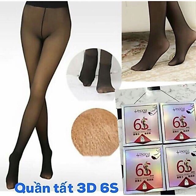 QUẦN TẤT NỮ SIÊU ĐẸP 3D 6S