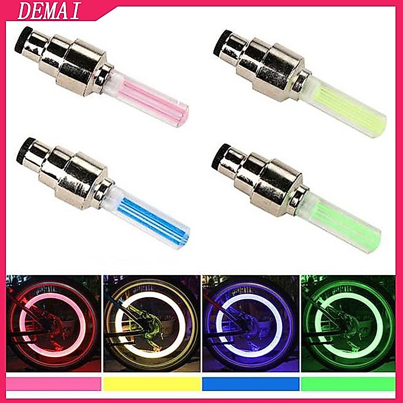 Convenient mini LED neon bicycle wheel light