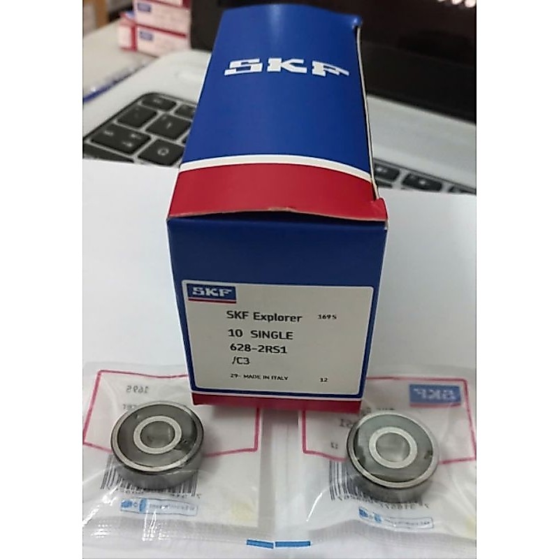 Bạc đạn SKF nắp nhựa 2RS1/C3 604 605 606 607 608 609 624 625 626 627 628 629
