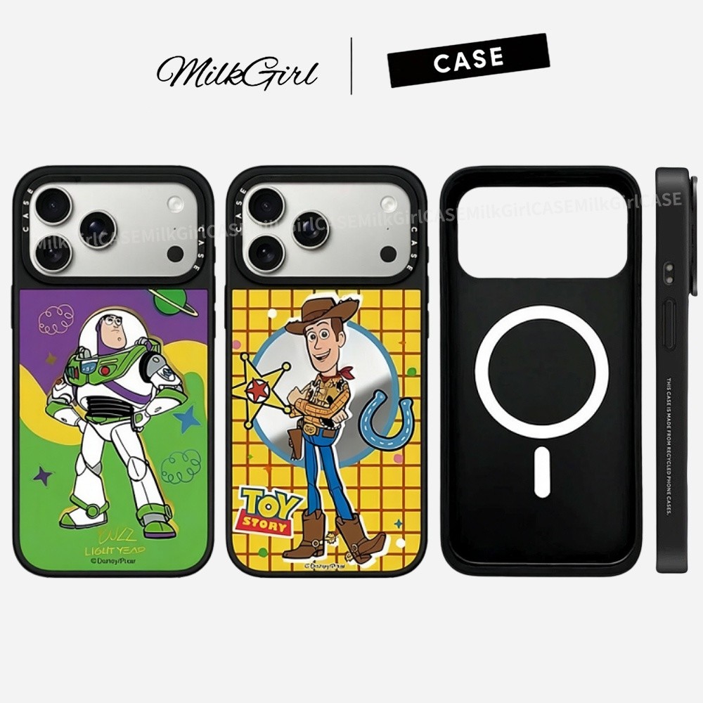 Ốp điện thoại gương từ tính Planet Mech Boy cho iPhone 17 Pro Max 17 Air 16 Plus 15 14 13 12 11 Vỏ b