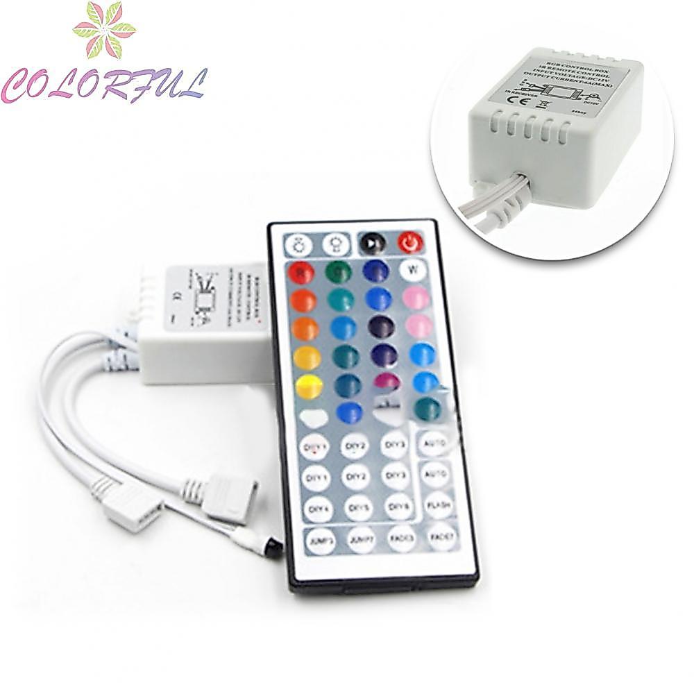 IR Remote Controller Compact For 3528 5050 Lighting Plastic Accessories