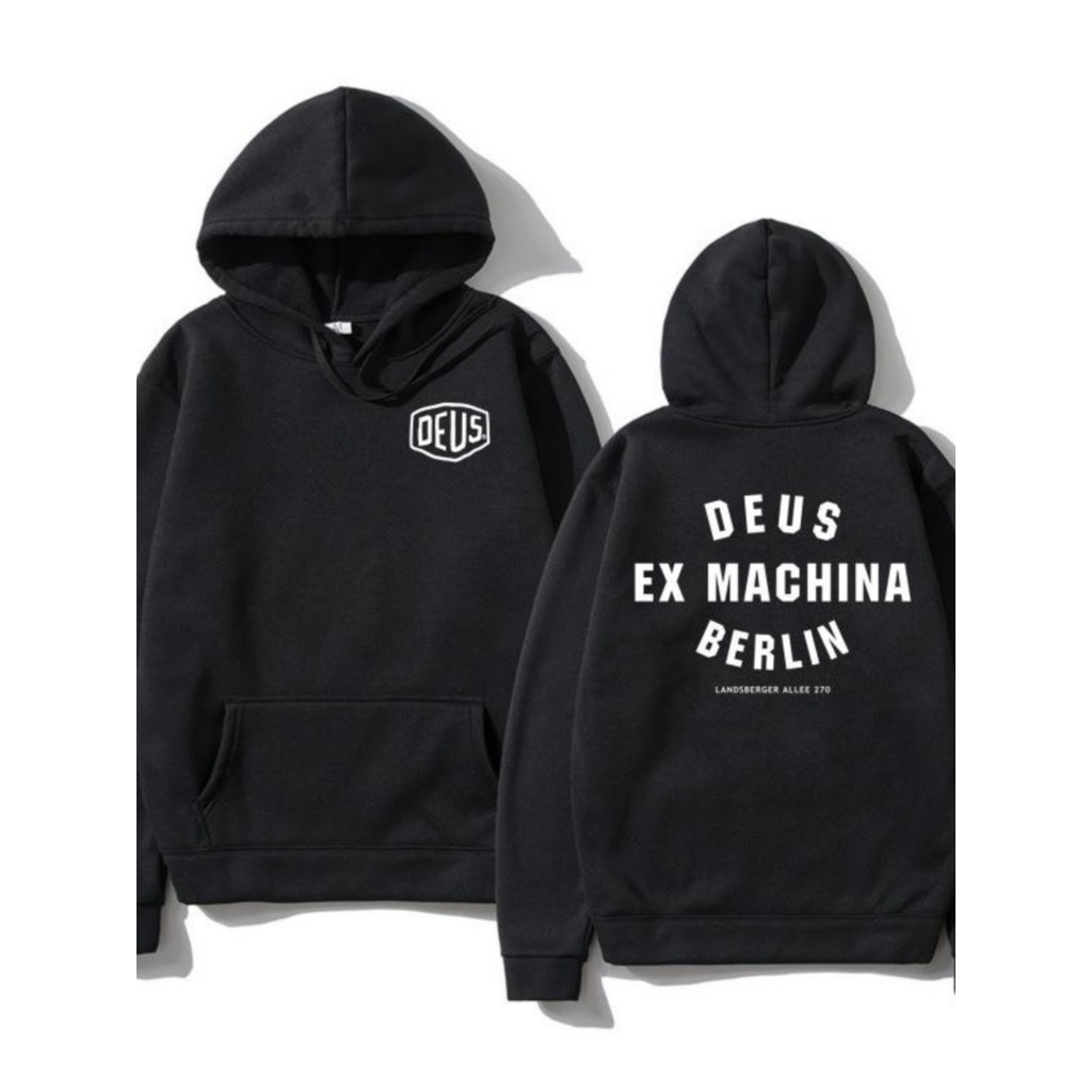 Áo Hoodie nam DEUS Cool Cotton Sweatshirt Ex Machina Print Wome
