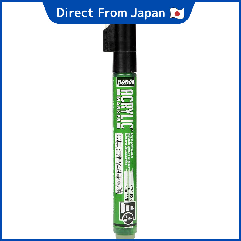 Pebeo Acrylic Paint Marker Deco Marker 4mm Chizuru NO.23 Green