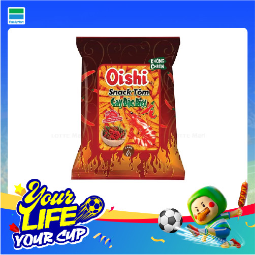 Oishi Snack tôm cay đặc biệt 110g