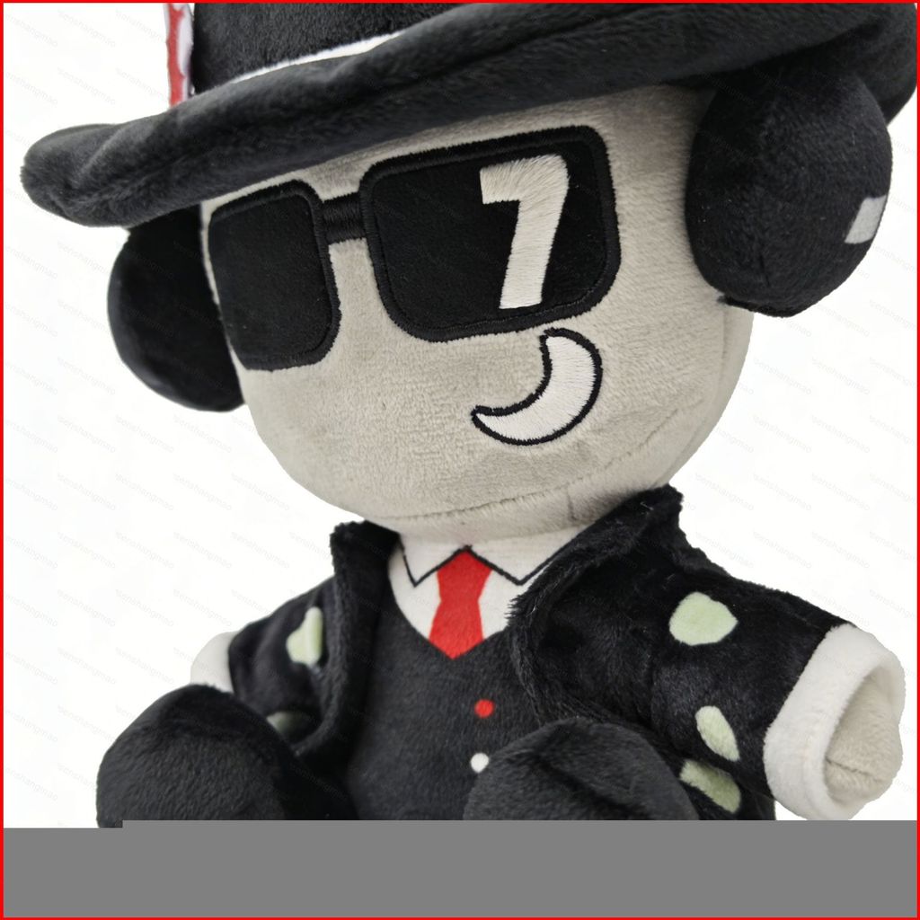 PS1 Roblox Forsaken chance Plushie Suited Guy Sang Trọng Trò Chơi Đồng Hành Búp Bê SP1