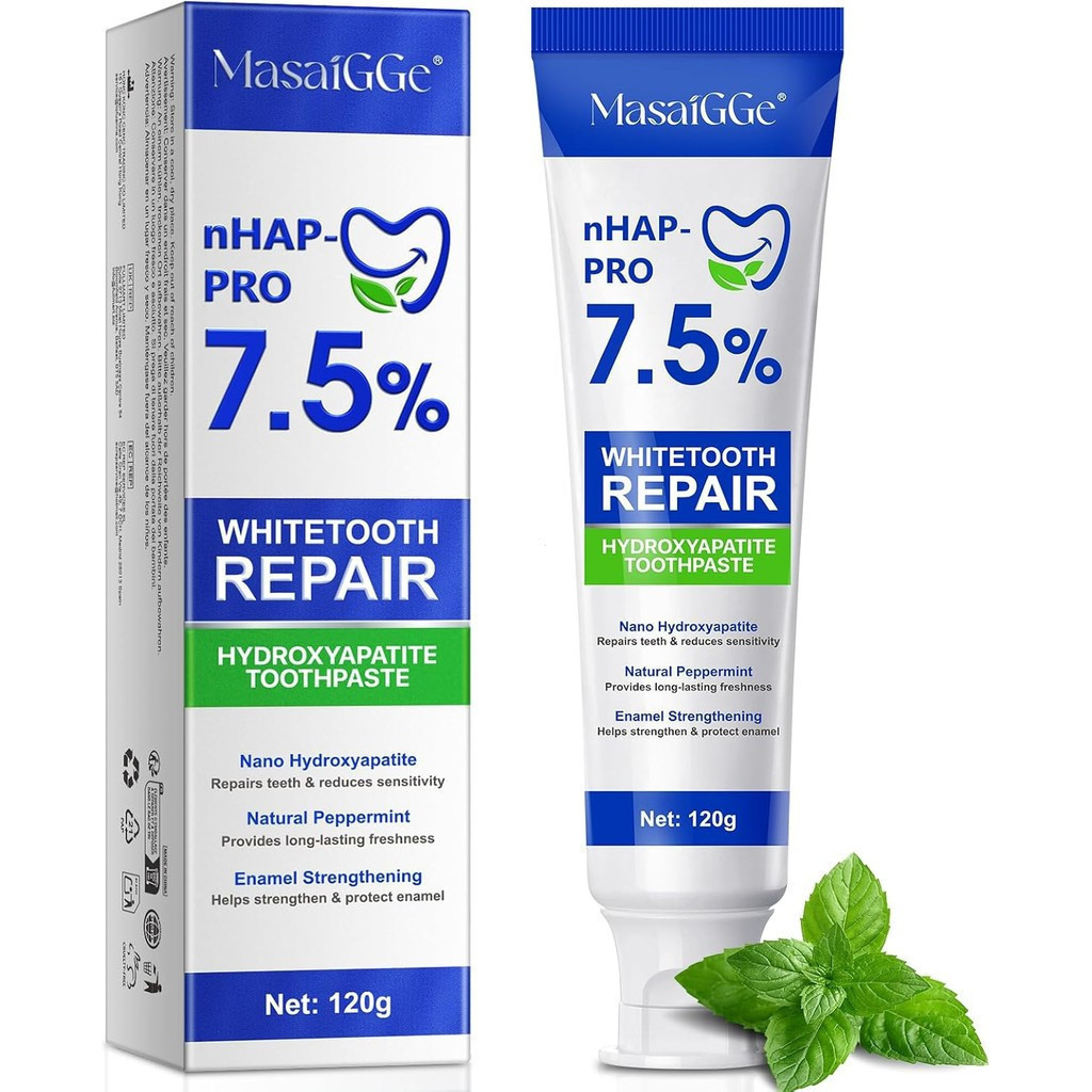 Kem đánh răng Apatit gốc Hydroxydroxy 7,5% để bảo vệ và tăng cường men gốc Hydroxy