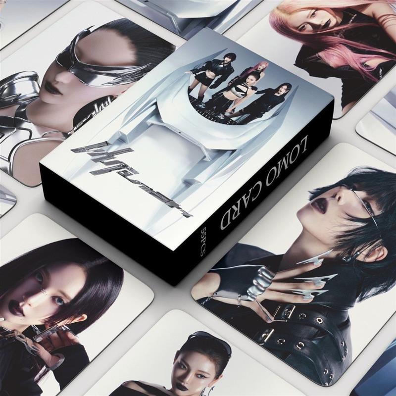 55 AESPA Photocards Whiplash WhiplashNINGINGNING WINTER KARINA Album mới Hàng hóa NESPA Photocard Wh