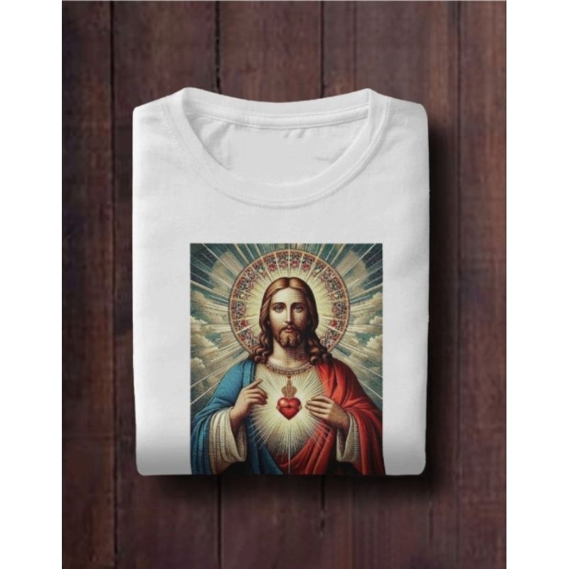 Áo thun JESUS CHRIST tùy chỉnh dành cho trẻ em và người lớn / / UNISEX / / SPANDEX / / IN SUBLIMATIO