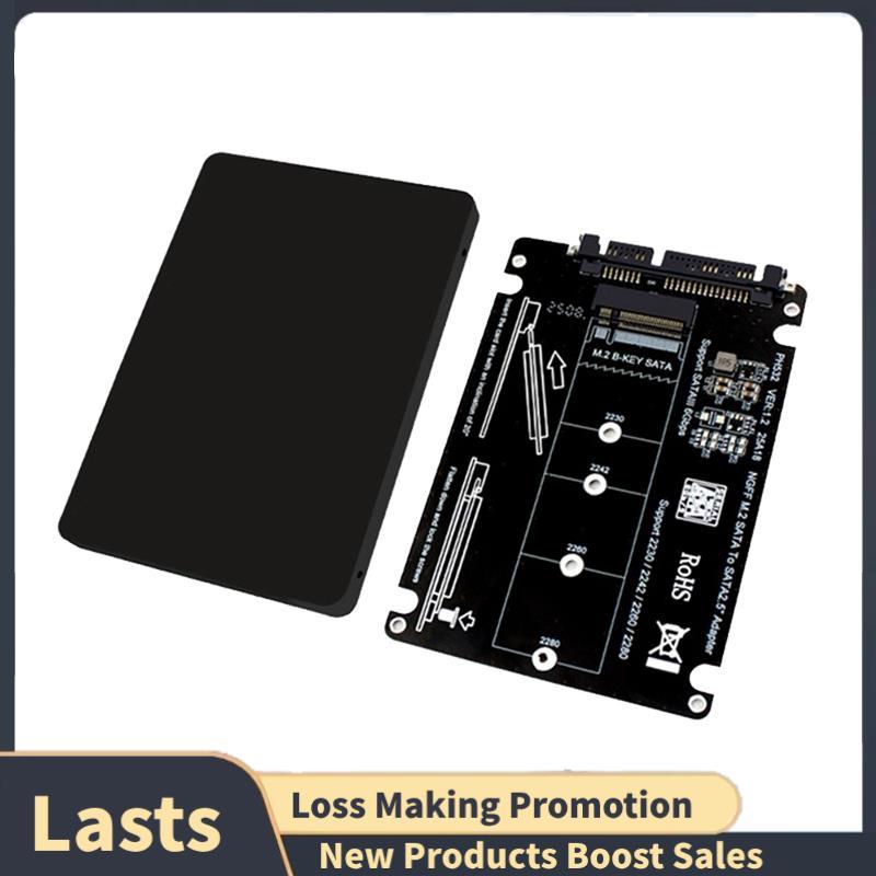 M.2 SATA SSD Adapter NGFF M.2 SATA SSD Adapter Hỗ Trợ 2230 2242 2260 2280 M.2 SATA SSD