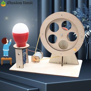 Illusion Giới Hạn DIY Đồ Chơi Khoa Học Xe Đồ Chơi Bộ Lắp Ráp Phát Triển Quà Tặng Đồ Dùng Học Tập Công Nghệ Làm Trò Chơi