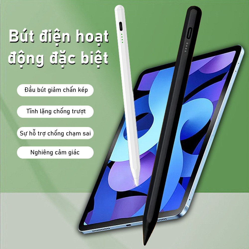 Bút cảm ứng đa năng tương thích với máy tính bảng và điện thoại di động iOS/Android/Windows cho iPhone, Huawei, Xiaomi.