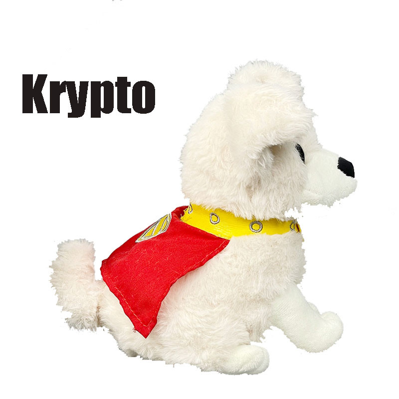 Đồ chơi nhồi bông siêu nhân Krypto the Superdog dễ thương sưu tầm cho trẻ em