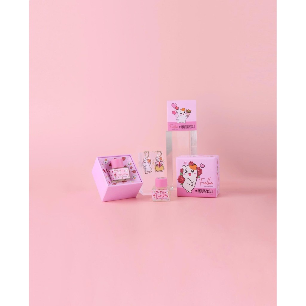 NƯỚC HOA V.K FOELLIE EAU DE INNER PERFUME Eau De Bijou – Ébichu Edition (Màu hồng) - 5ml