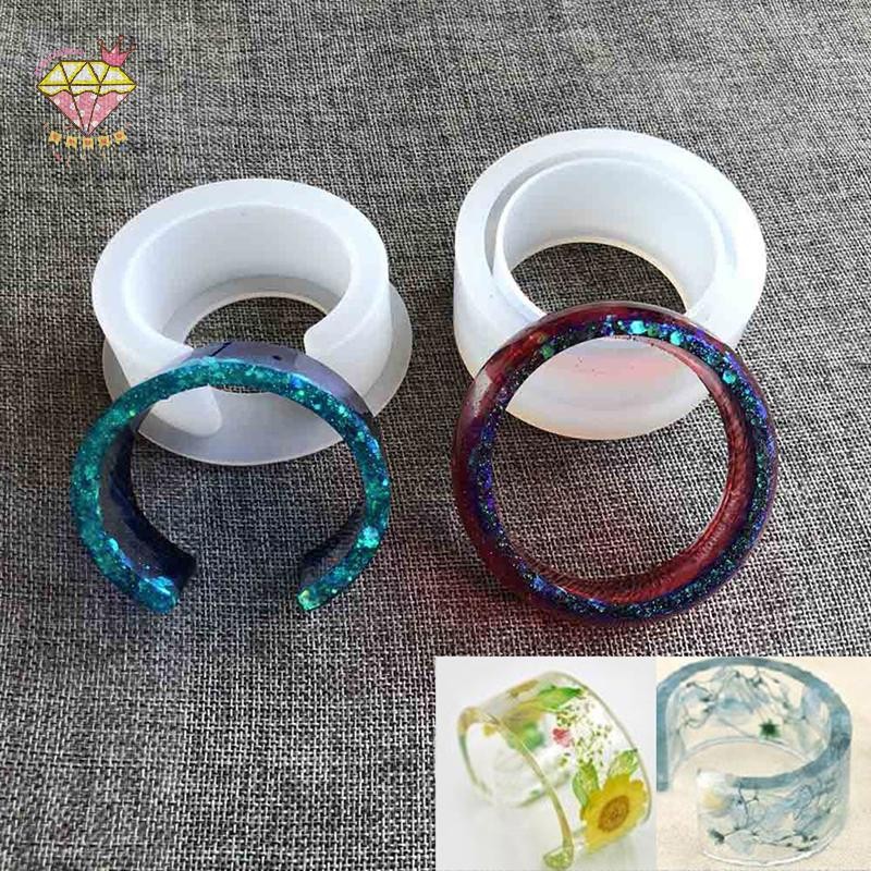 [DiamondWind] Vòng Mở Cuff Silicone & Nhựa - DIY Trang Sức Việt Nam