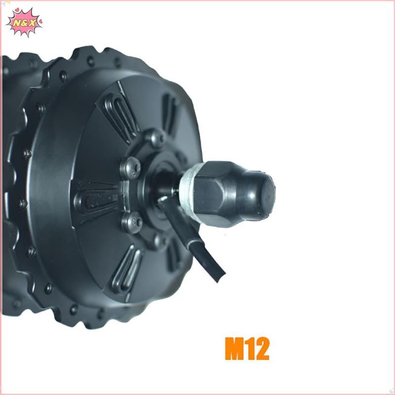 N & X Bộ phận động cơ trục xe đạp điện, phù hợp với 12/14 mm cho động cơ từ 500W đến 5000W.