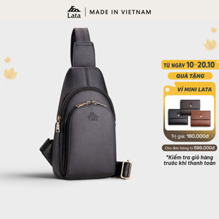Balo Lata (Thời trang nam đi chơi - Balo đeo chéo da BALC28)