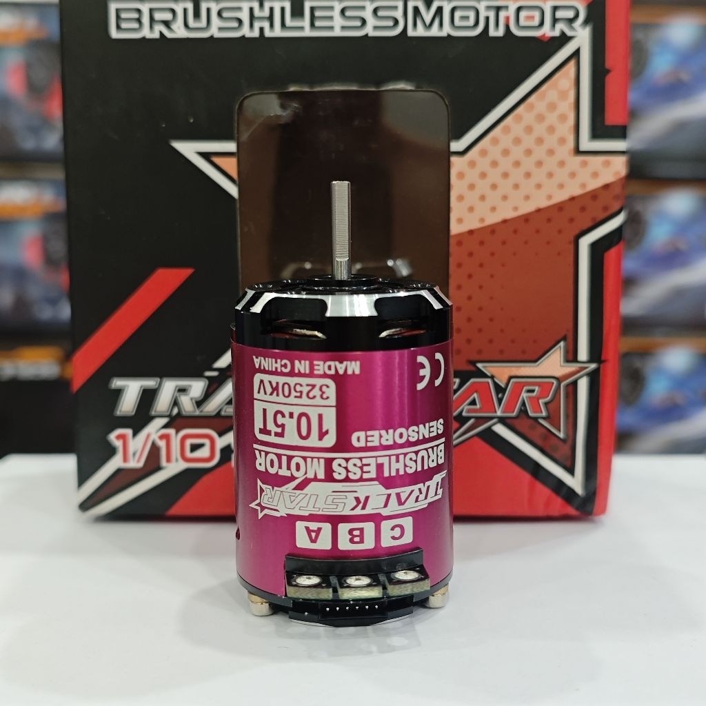Motor Xe Drift 1/10 Chuyên Nghiệp TrackStar 3650 10.5T Sensored 3250kv 2-3s Drift mượt