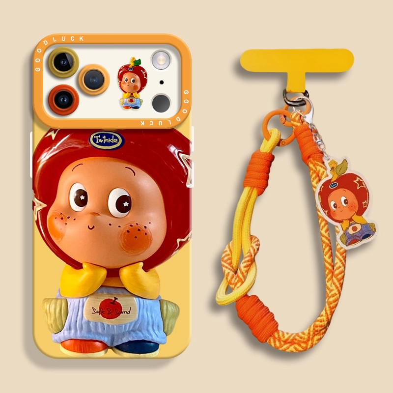 Thích hợp cho IPhone17 16 15 11 12 13 14 Pro Max 7Plus 16 8 15 PlusS Max XR X Fruit Star People Vỏ đ