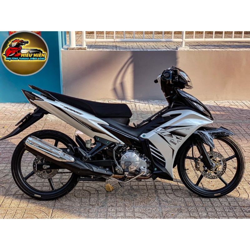 Dàn áo Exciter 135 trắng đen mẫu tem Mx king 2020